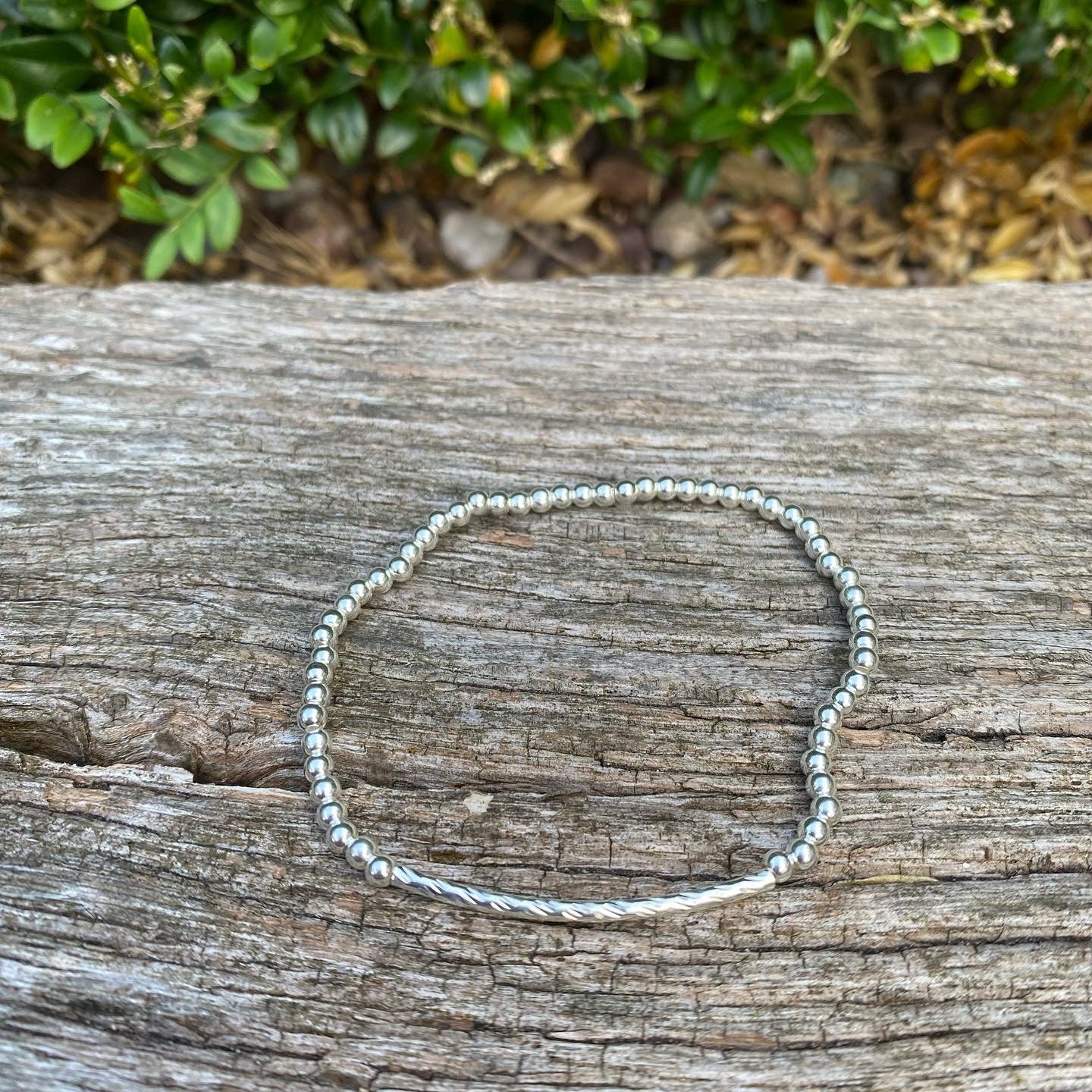 Sterling silver stacking bracelets