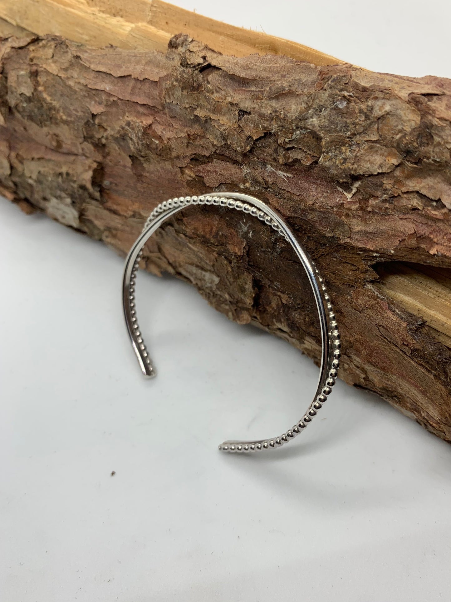 Sterling silver bangle