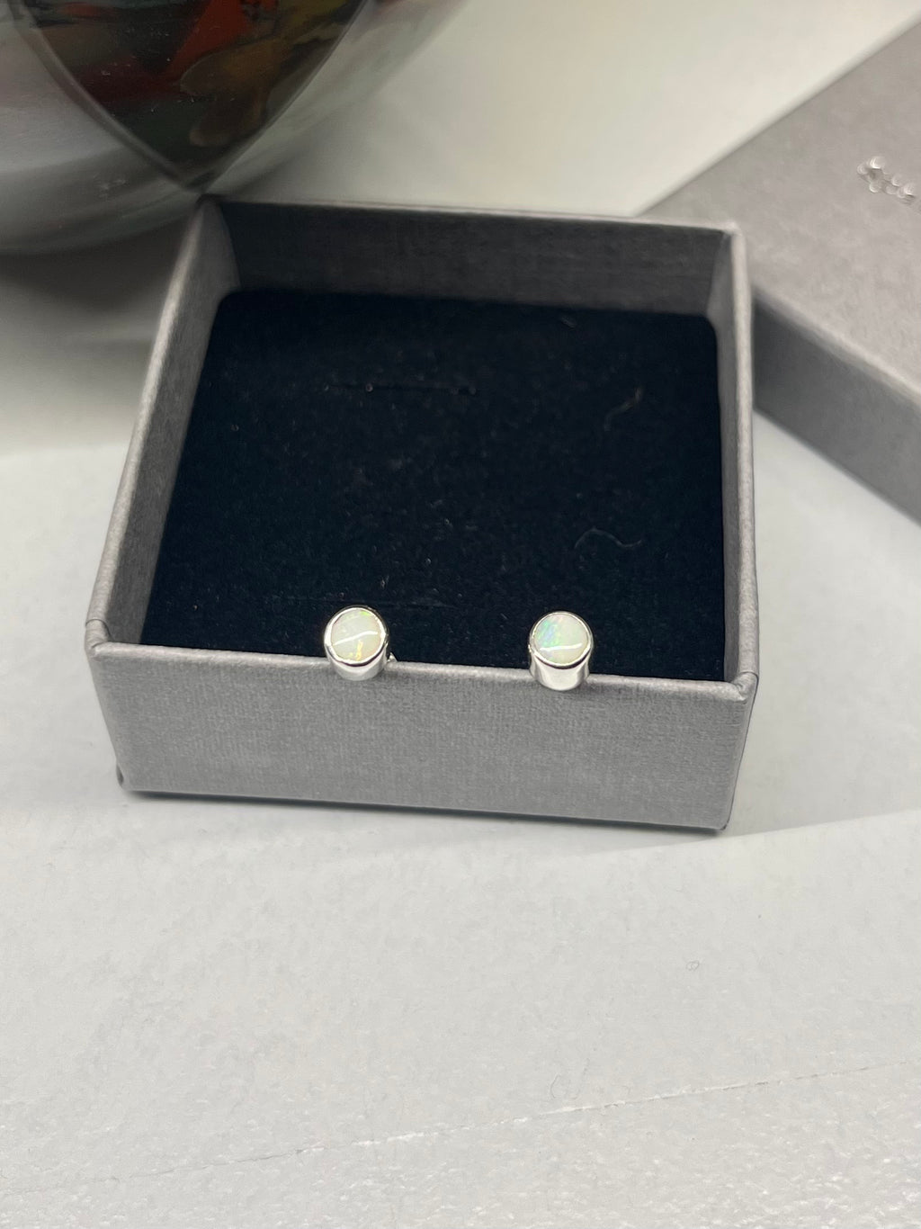 Australian Opal stud earrings