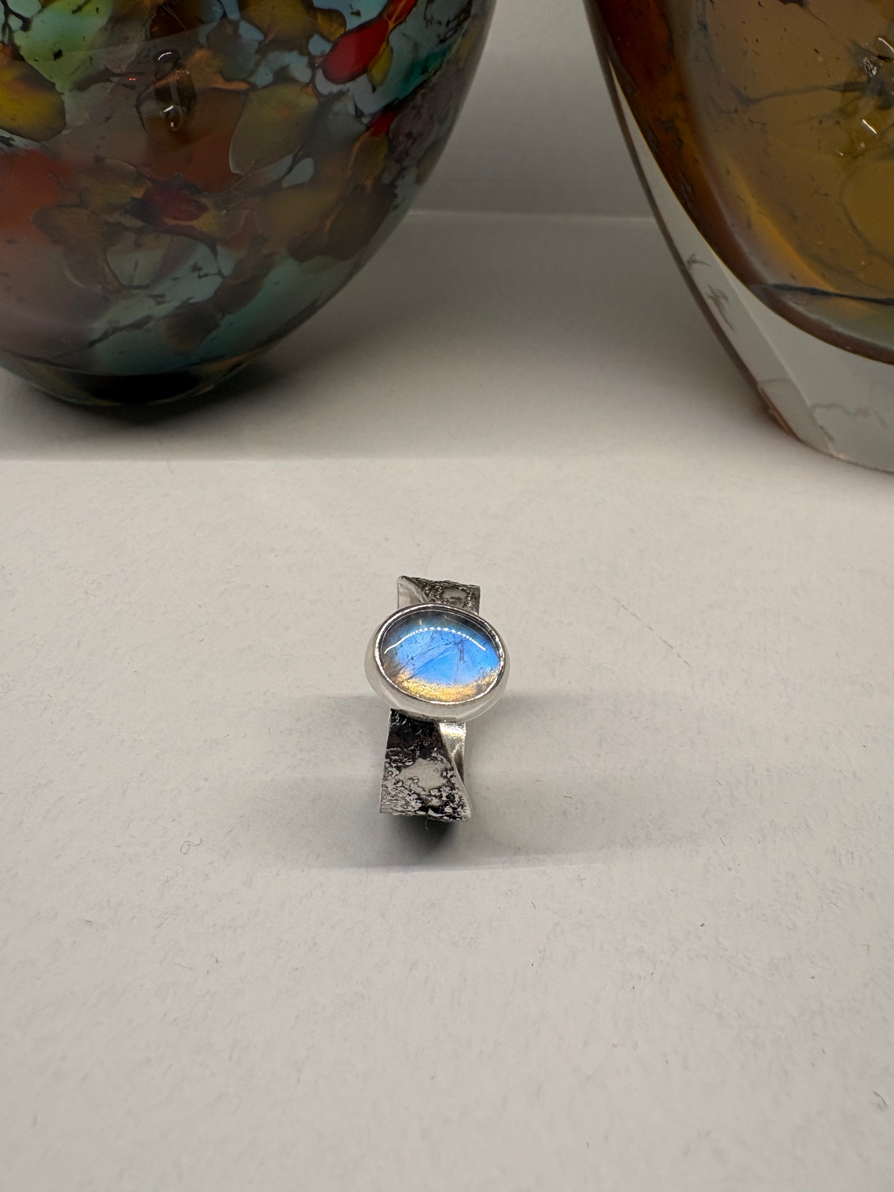 Moonstone Statement Ring
