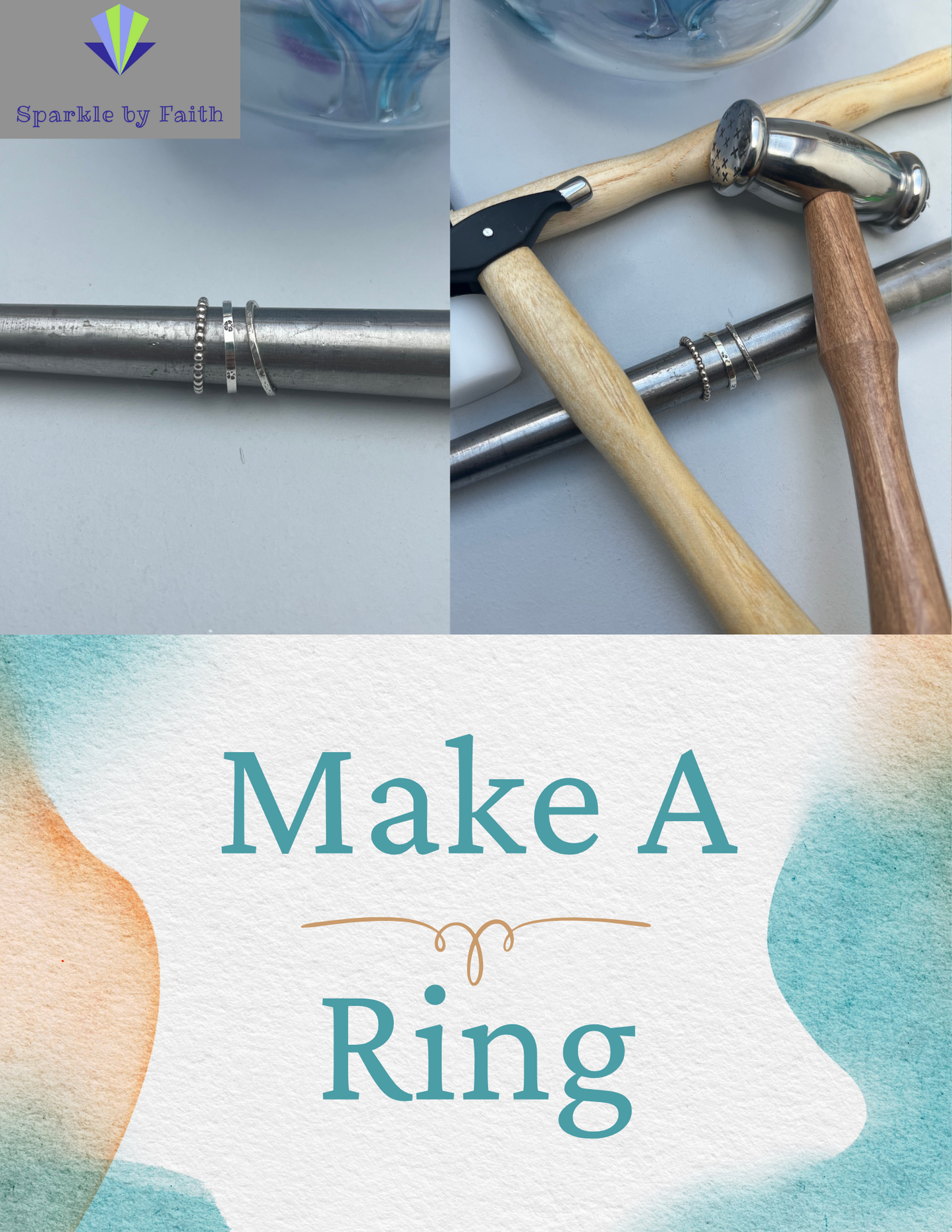 24th May 2025 Saturday morning 10-1pm Make a ring workshop