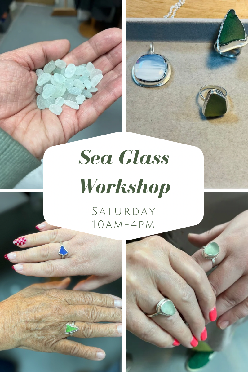 Sea Glass Workshop 10am-4pm (SATURDAY)