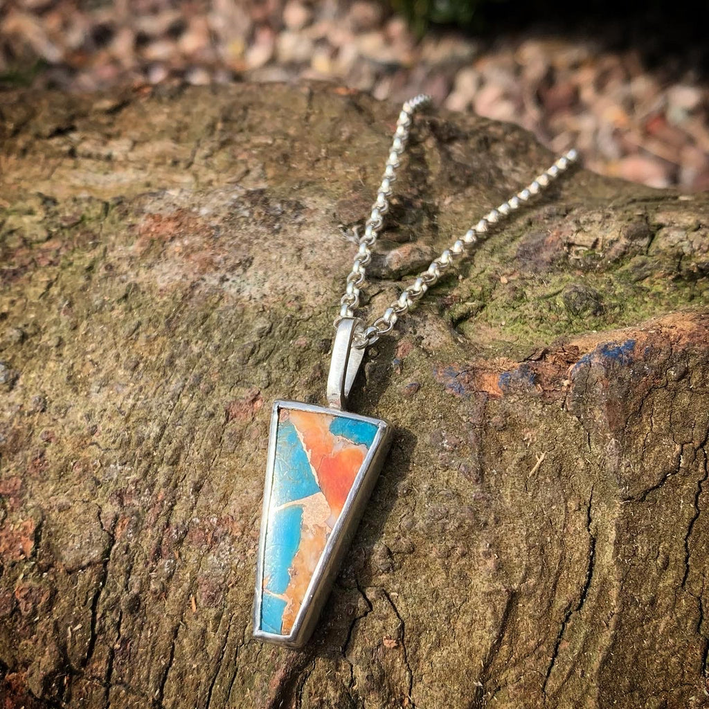 Turquoise pendant necklace