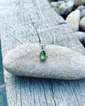 Birthstone pendant necklace